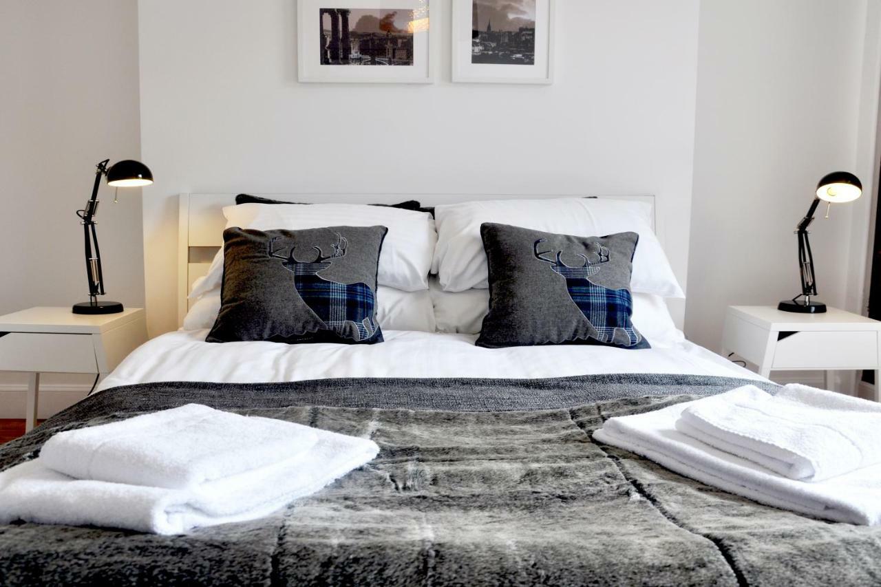 Stylish Flat In 1860'S Listed Building Edimburgo Exterior foto